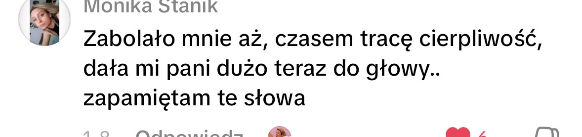 Komentarz kobiety, której film dał dużo do myślenia