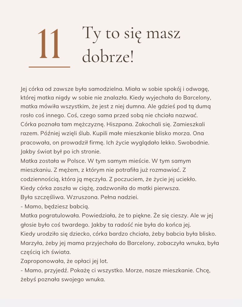 Zrzut strony z eBooka Boję się, że będę jak moja matka