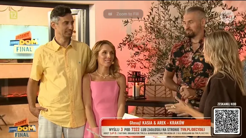 Kasia Zaręba w finale Zróbmy sobie dom TVN