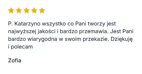 Opinia czytelniczki o książce Kasi Zaręby