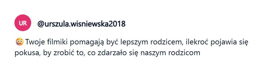 Komentarz: filmiki pomagają być lepszym rodzicem